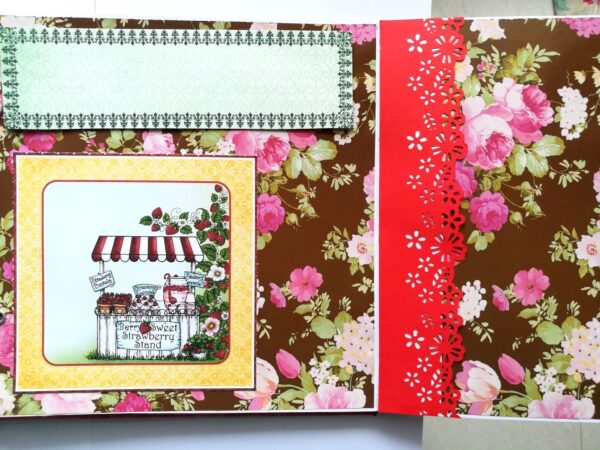 Happy Birthday Handmade scrapbook album image Happy Birthday Handmade scrapbook album image