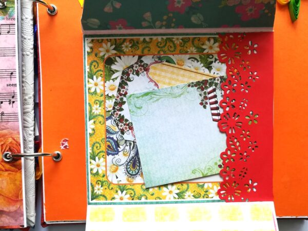 Happy Birthday Handmade scrapbook album image Happy Birthday Handmade scrapbook album image