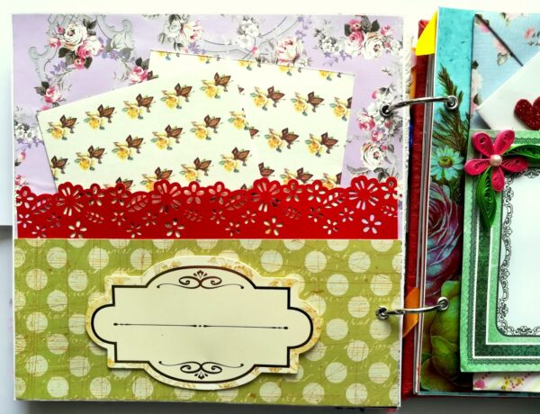 Happy Birthday Handmade scrapbook album image Happy Birthday Handmade scrapbook album image
