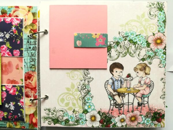 Happy Birthday Handmade scrapbook album image Happy Birthday Handmade scrapbook album image
