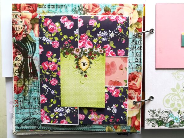 Happy Birthday Handmade scrapbook album image Happy Birthday Handmade scrapbook album image