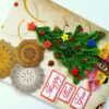 Sparkling Quilled Christmas Tree New Year Greeting Card image Sparkling Quilled Christmas Tree New Year Greeting Card image