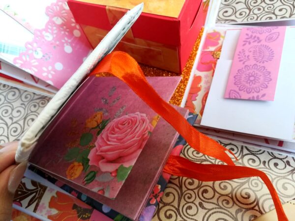 Love and Birthday Explosion Box with box and a mini booklet GIFT image Love and Birthday Explosion Box with box and a mini booklet GIFT image