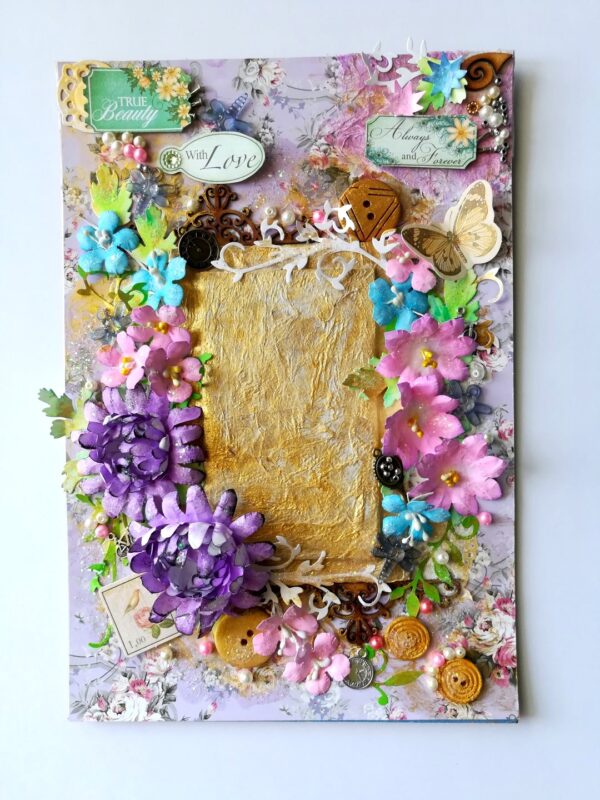 Sparkling Mixed media canvas sparkling Gift Desk Topper image Sparkling Mixed media canvas sparkling Gift Desk Topper image