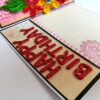 Happy Birthday with Quilled Flowers Greeting Card image Happy Birthday with Quilled Flowers Greeting Card image