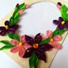 Purple Themed Quilled Photo Frame Card image Purple Themed Quilled Photo Frame Card image