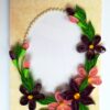 Purple Themed Quilled Photo Frame Card image Purple Themed Quilled Photo Frame Card image