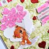 Love Balloons and Quilled Flower Fence Greeting Card image Love Balloons and Quilled Flower Fence Greeting Card image