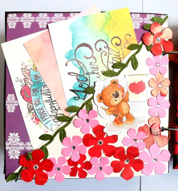 100 Reasons Why I Love You Handmade Scrapbook image 100 Reasons Why I Love You Handmade Scrapbook image
