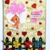 Love Balloons and Quilled Flower Fence Greeting Card image Love Balloons and Quilled Flower Fence Greeting Card image
