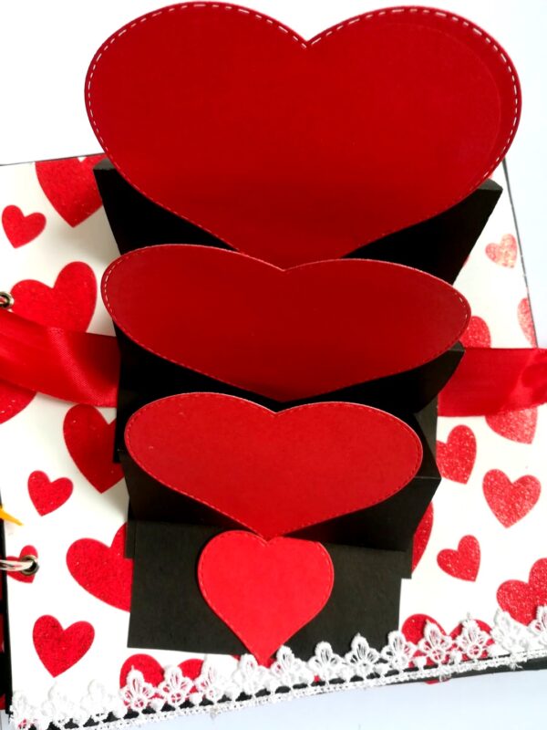 100 Reasons Why I Love You Handmade Scrapbook image 100 Reasons Why I Love You Handmade Scrapbook image