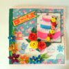 Happy Birthday Cake and Roses Greeting card image Happy Birthday Cake and Roses Greeting card image