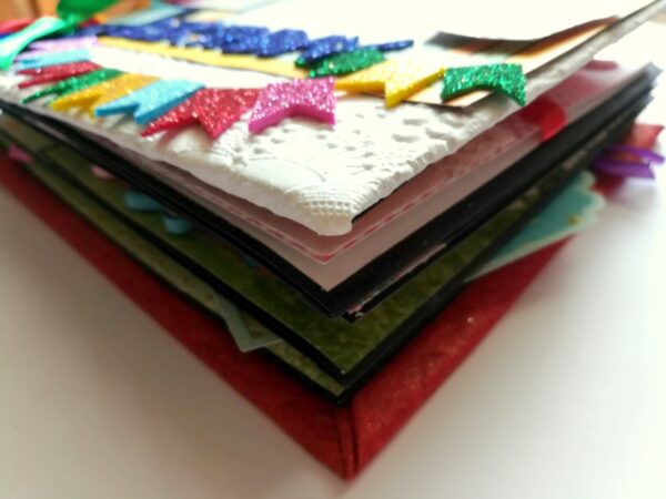 Happy Birthday Scrapbook Album Handmade image Happy Birthday Scrapbook Album Handmade image