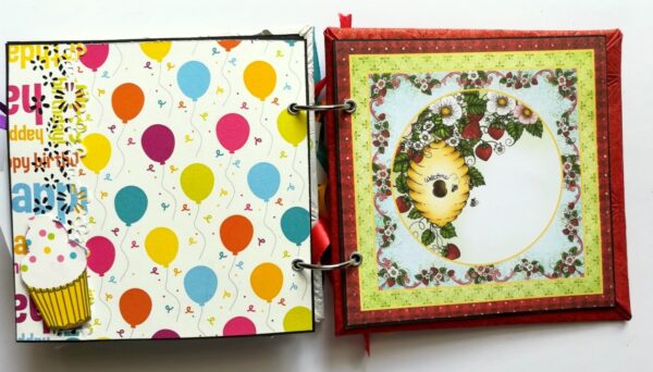 Happy Birthday Scrapbook Album Handmade image Happy Birthday Scrapbook Album Handmade image