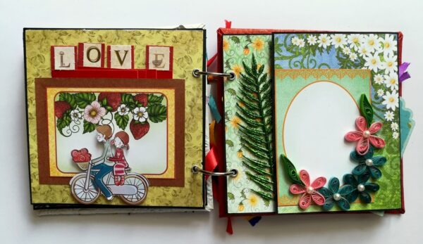 Happy Birthday Scrapbook Album Handmade image Happy Birthday Scrapbook Album Handmade image