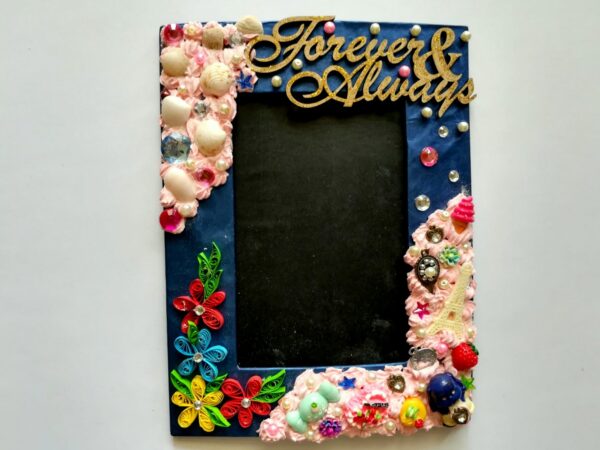 Love Themed Handmade Photo Frame image Love Themed Handmade Photo Frame image