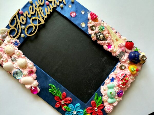 Love Themed Handmade Photo Frame image Love Themed Handmade Photo Frame image