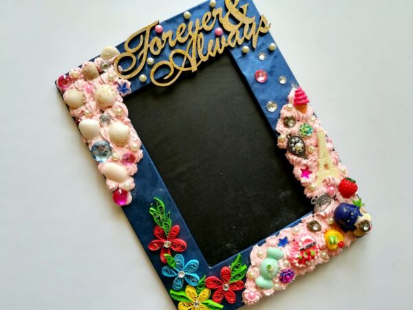 Love Themed Handmade Photo Frame image Love Themed Handmade Photo Frame image