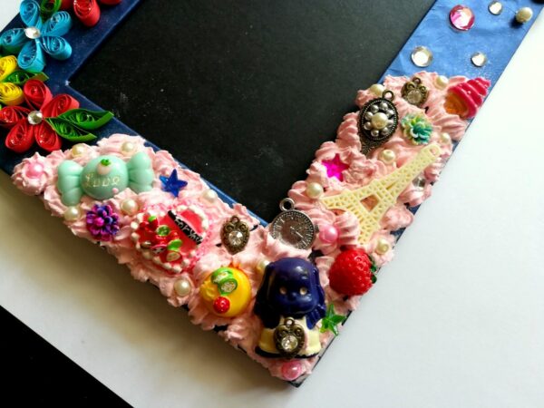 Love Themed Handmade Photo Frame image Love Themed Handmade Photo Frame image