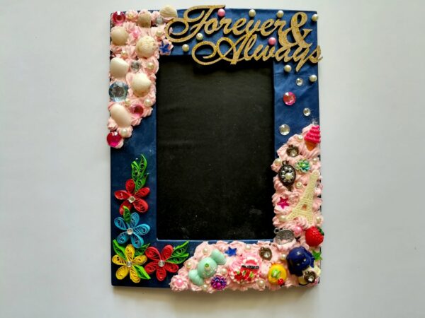 Love Themed Handmade Photo Frame image Love Themed Handmade Photo Frame image