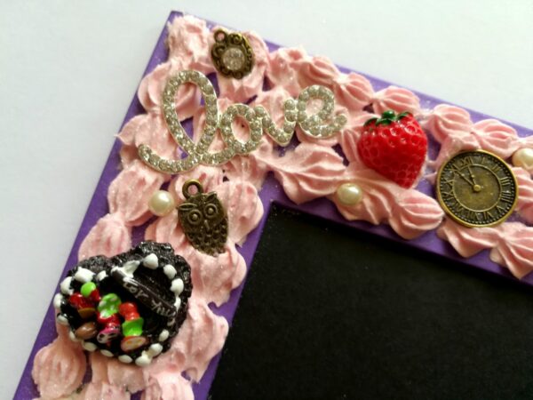 Love Themed Handmade Photo Frame image Love Themed Handmade Photo Frame image
