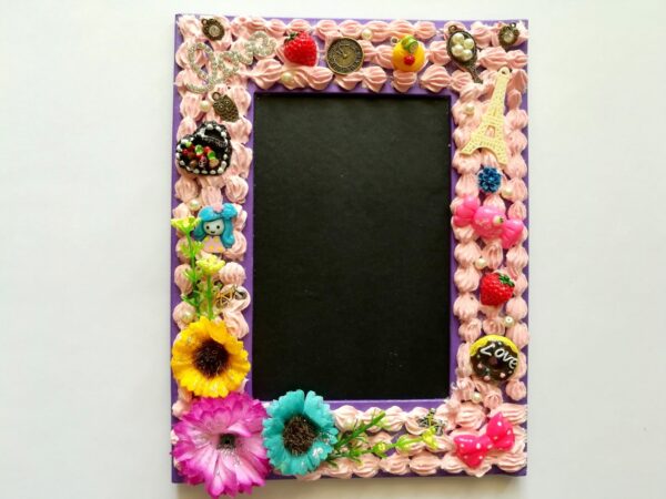 Love Themed Handmade Photo Frame image Love Themed Handmade Photo Frame image