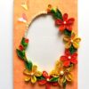 Yellow Themed Photo Frame Greeting Card image Yellow Themed Photo Frame Greeting Card image