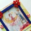 Love you to the Moon Shaker Greeting Card image