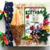 Happy Birthday Celebrate Handmade Scrapbook Album image Happy Birthday Celebrate Handmade Scrapbook Album image