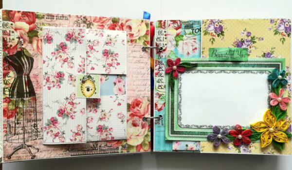 Happy Birthday Celebrate Handmade Scrapbook Album image Happy Birthday Celebrate Handmade Scrapbook Album image