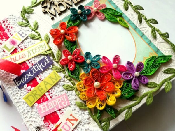 Precious Moments Handmade Scrapbook Album image Precious Moments Handmade Scrapbook Album image