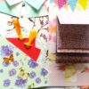 Multicolored Quilled Flowers Mini Scrapbook Greeting Card image Multicolored Quilled Flowers Mini Scrapbook Greeting Card image