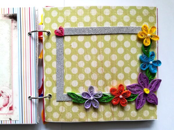 Precious Moments Handmade Scrapbook Album image Precious Moments Handmade Scrapbook Album image
