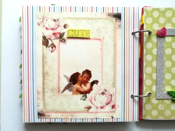 Precious Moments Handmade Scrapbook Album image Precious Moments Handmade Scrapbook Album image