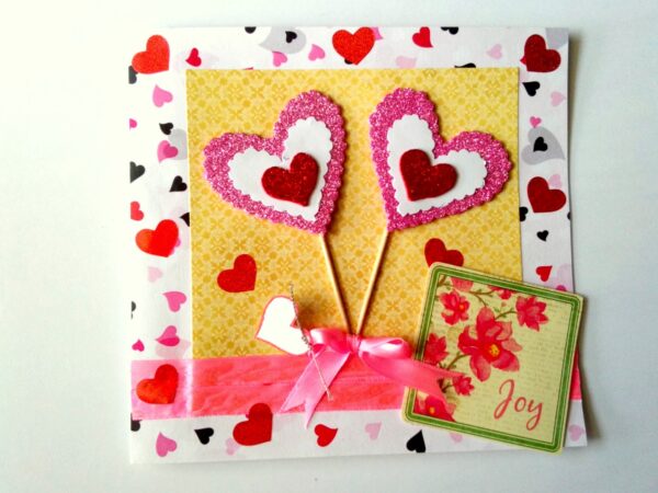 Sparkling Love Candies Greeting Card image Sparkling Love Candies Greeting Card image