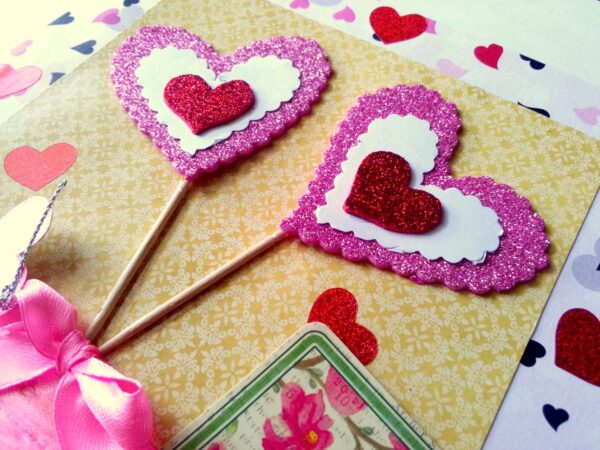 Sparkling Love Candies Greeting Card image Sparkling Love Candies Greeting Card image