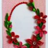 Red Themed Photo Frame Greeting Card image Red Themed Photo Frame Greeting Card image