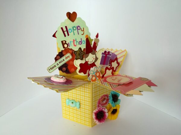 Happy Birthday Greeting Card In Box image Happy Birthday Greeting Card In Box image