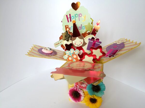 Happy Birthday Greeting Card In Box image Happy Birthday Greeting Card In Box image