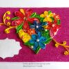 Evergreen Colorful Heart Greeting Card On Sparkling Base image Evergreen Colorful Heart Greeting Card On Sparkling Base image