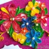 Evergreen Colorful Heart Greeting Card On Sparkling Base image Evergreen Colorful Heart Greeting Card On Sparkling Base image