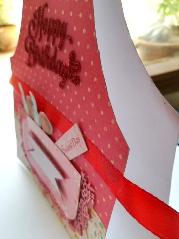 Apron Handmade Card For Mother/Wife image Apron Handmade Card For Mother/Wife image
