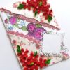 Red Quilled Flowers with Sparkling Stamped Base Greeting Card image Red Quilled Flowers with Sparkling Stamped Base Greeting Card image