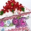 Red Quilled Flowers with Sparkling Stamped Base Greeting Card image Red Quilled Flowers with Sparkling Stamped Base Greeting Card image