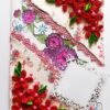 Red Quilled Flowers with Sparkling Stamped Base Greeting Card image Red Quilled Flowers with Sparkling Stamped Base Greeting Card image