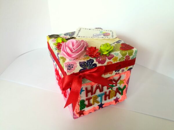 Sparkling Happy Birthday Explosion Box image Sparkling Happy Birthday Explosion Box image