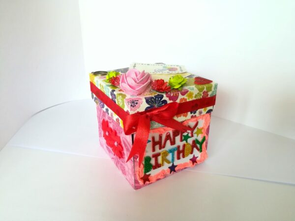 Sparkling Happy Birthday Explosion Box image Sparkling Happy Birthday Explosion Box image