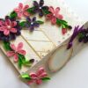 Pink and Purple Themed Mini Scrapbook Greeting Card image Pink and Purple Themed Mini Scrapbook Greeting Card image