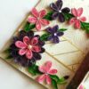 Pink and Purple Themed Mini Scrapbook Greeting Card image Pink and Purple Themed Mini Scrapbook Greeting Card image