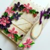 Pink and Purple Themed Mini Scrapbook Greeting Card image Pink and Purple Themed Mini Scrapbook Greeting Card image